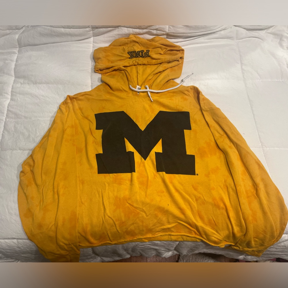 Michigan Gameday Cropped Sweatshirt